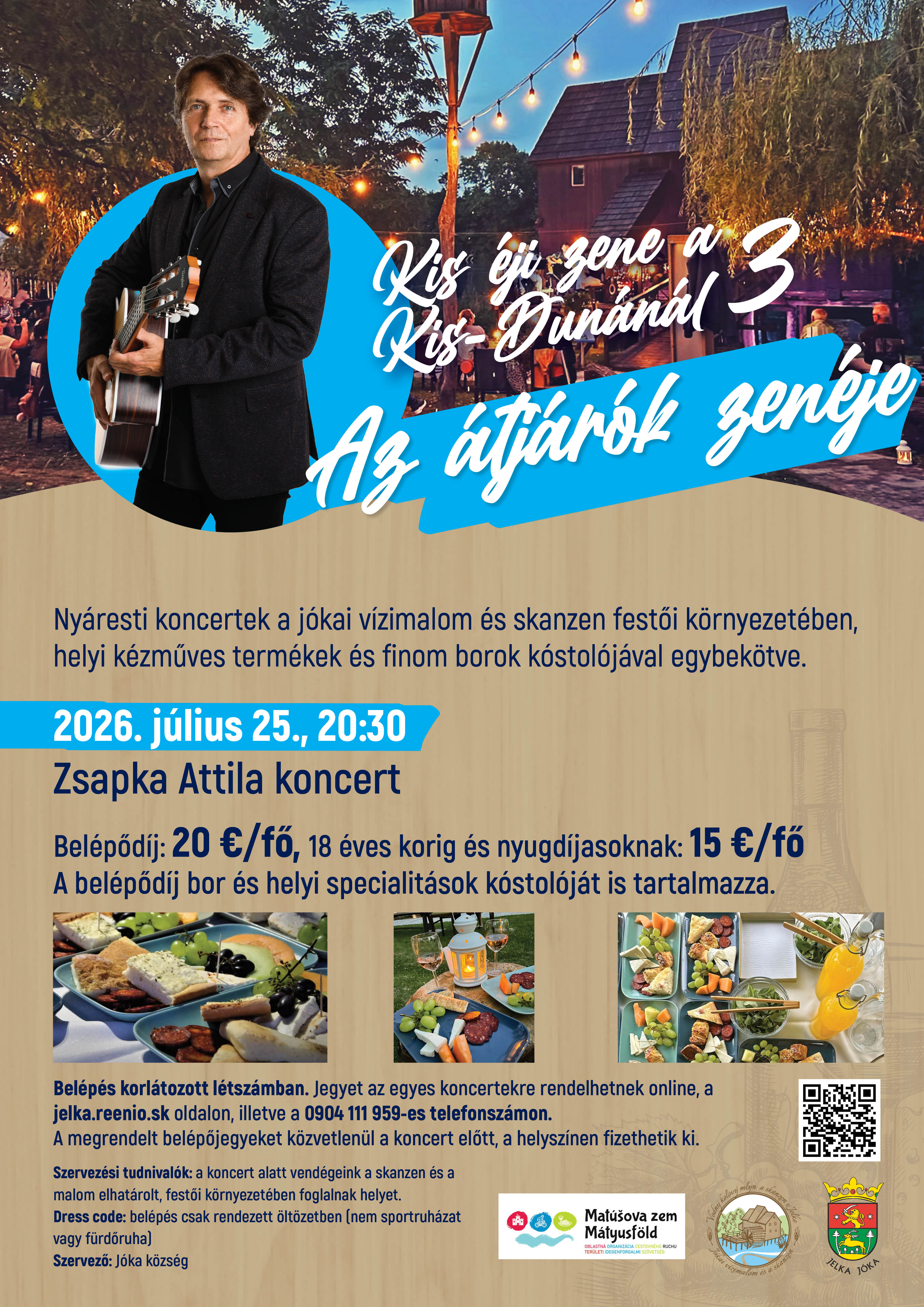Malá nočná hudba pri Malom Dunaji / Kis éji zene a Kis-Dunánál – Zsapka Attila