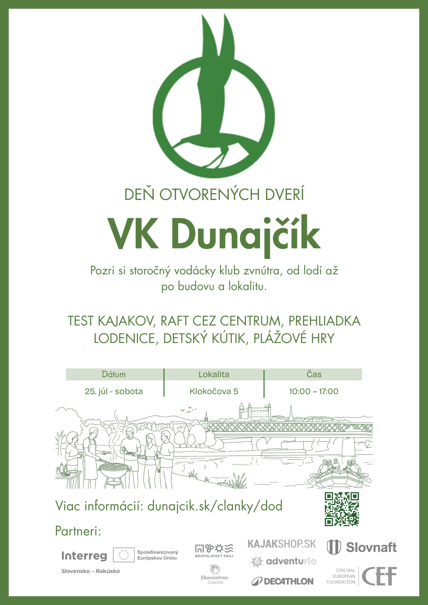 Deň otvorených dverí VK Dunajčík