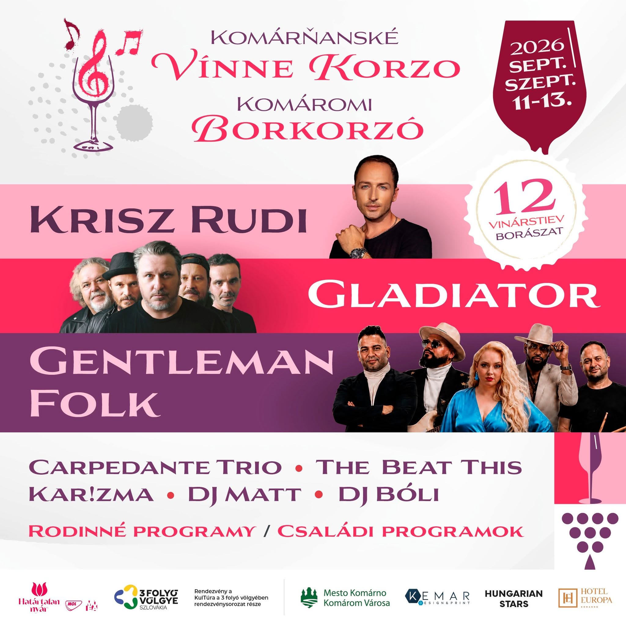 Komárňanské Vínne Korzo / Komáromi Borkorzó